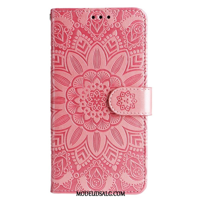 Flip Cover Samsung Galaxy A15 5g Mandalatryk Med Snor