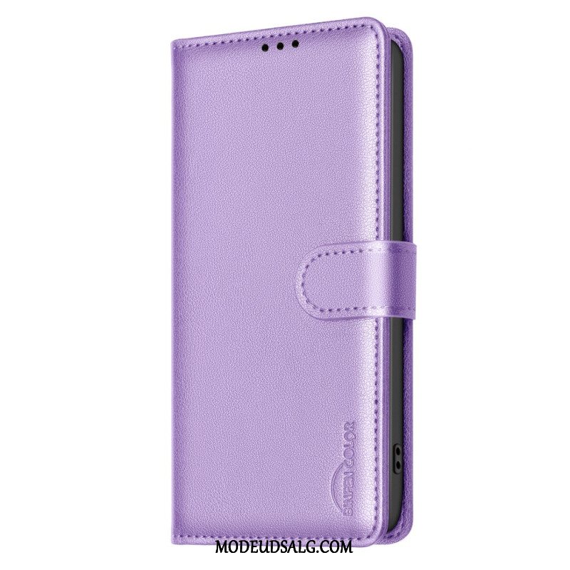 Flip Cover Samsung Galaxy A16 5g Klassisk Binfen Farve