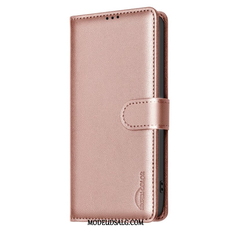 Flip Cover Samsung Galaxy A16 5g Klassisk Binfen Farve