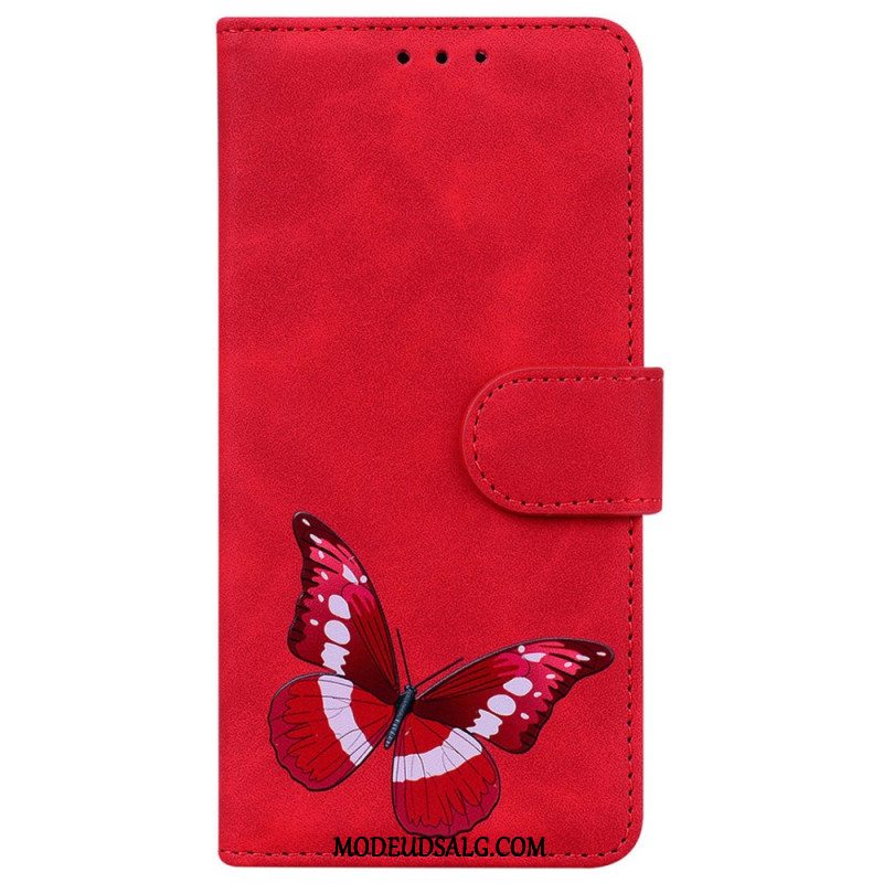 Flip Cover Samsung Galaxy A16 5g Sommerfugl