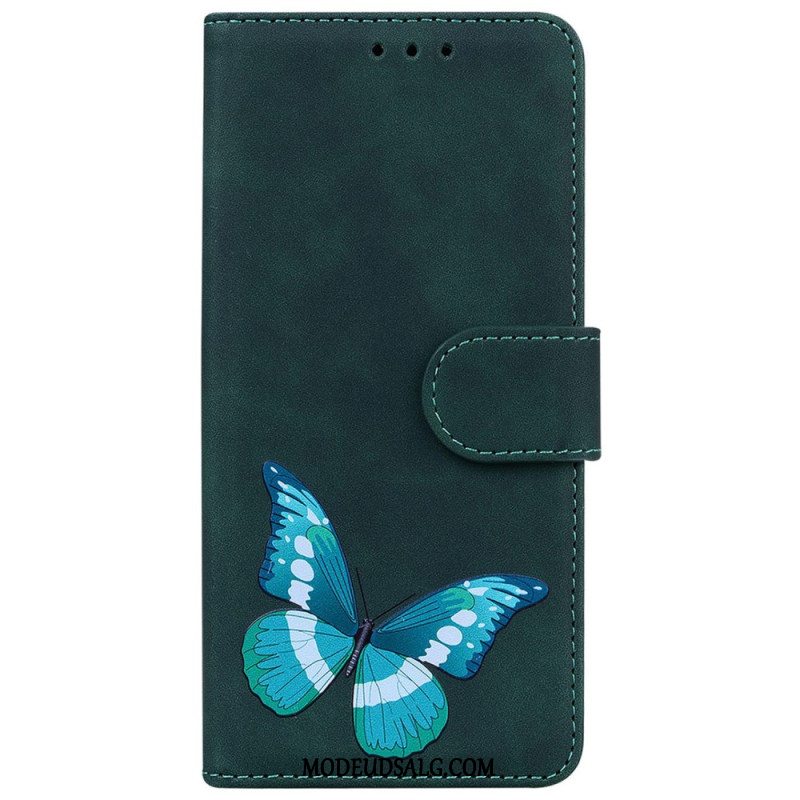 Flip Cover Samsung Galaxy A16 5g Sommerfugl