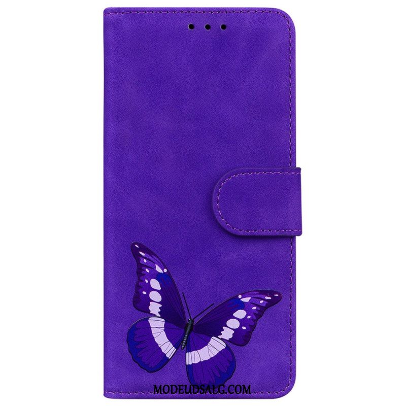 Flip Cover Samsung Galaxy A16 5g Sommerfugl