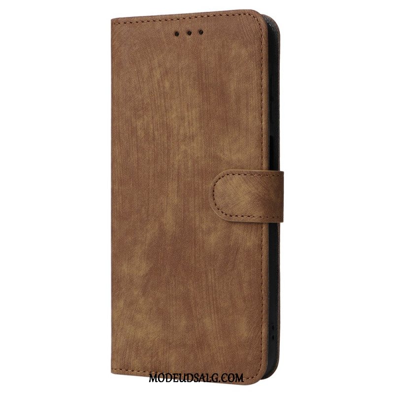 Flip Cover Samsung Galaxy A16 5g Vintage Ruskindseffekt