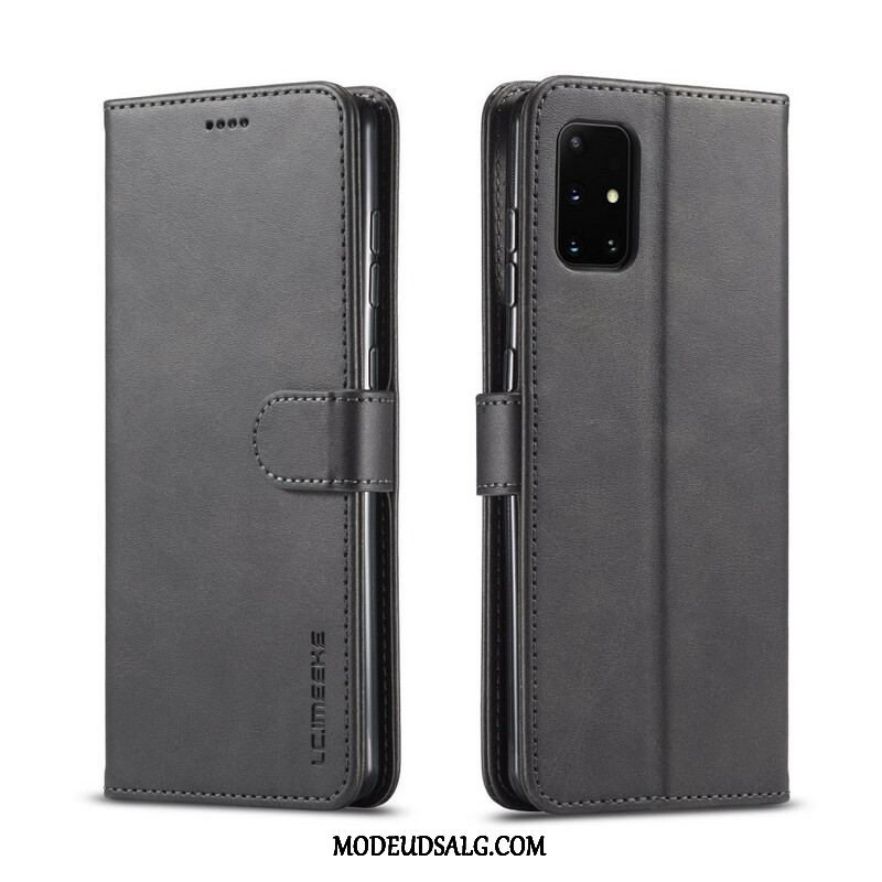 Flip Cover Samsung Galaxy A51 5G Lc.imeeke Lædereffekt