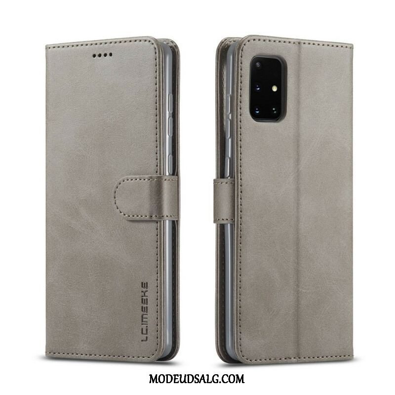 Flip Cover Samsung Galaxy A51 5G Lc.imeeke Lædereffekt