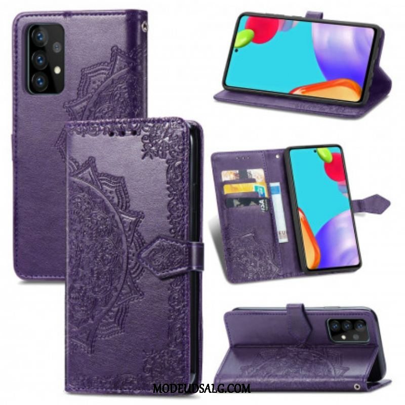 Flip Cover Samsung Galaxy A52 4G / A52 5G / A52s 5G Mandala Middelalder