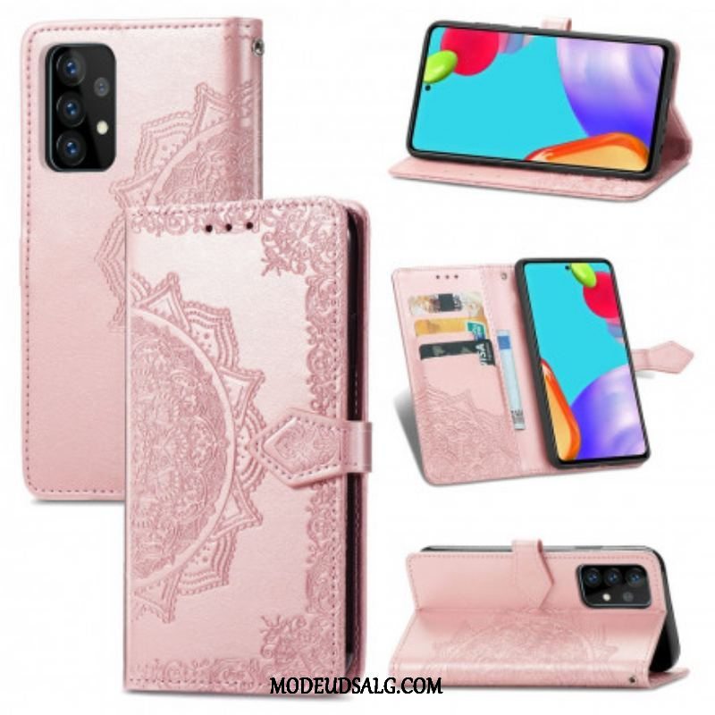 Flip Cover Samsung Galaxy A52 4G / A52 5G / A52s 5G Mandala Middelalder