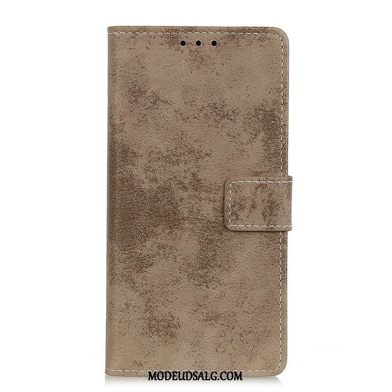 Flip Cover Samsung Galaxy A52 4G / A52 5G / A52s 5G Vintage Kunstlæder