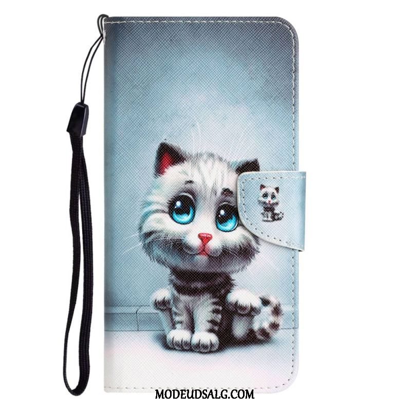 Flip Cover Samsung Galaxy A53 5G Med Snor Kun Thong Cats