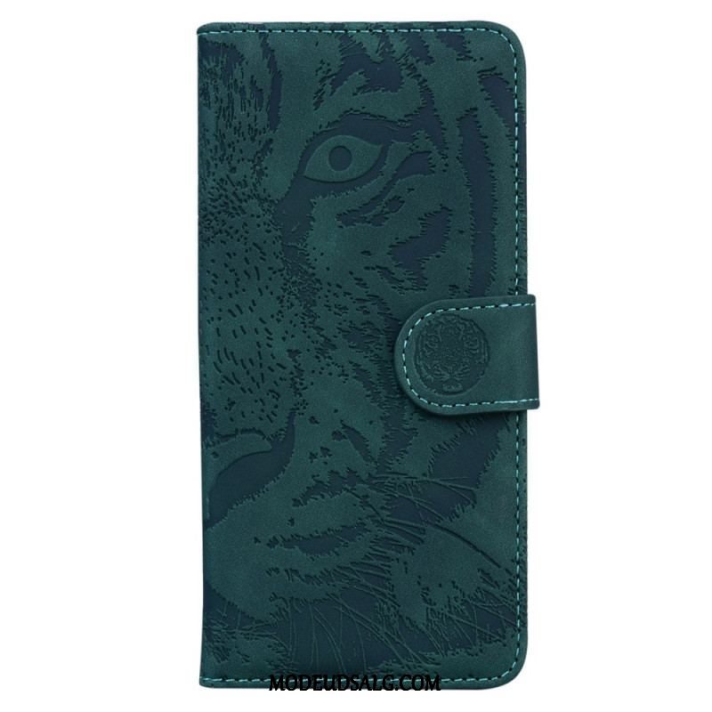 Flip Cover Samsung Galaxy A53 5G Tiger Fodaftryk