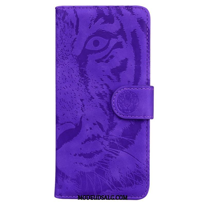 Flip Cover Samsung Galaxy A53 5G Tiger Fodaftryk