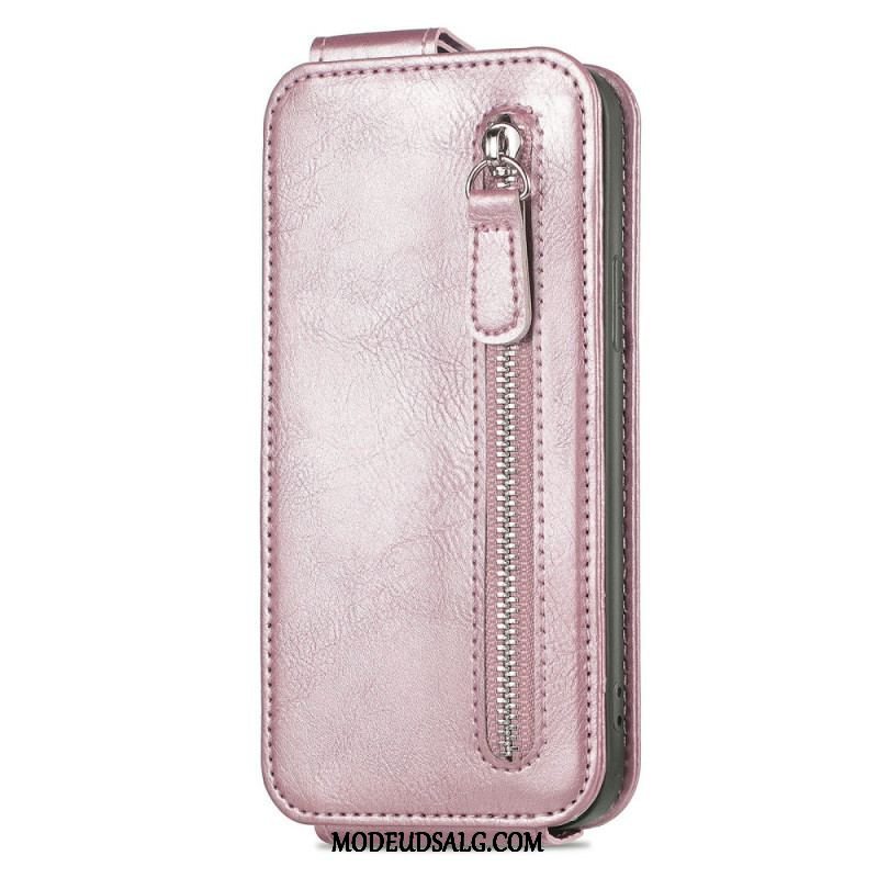 Flip Cover Samsung Galaxy A54 5G Punge Etui Læder Cover Lodret Flip Med Pung