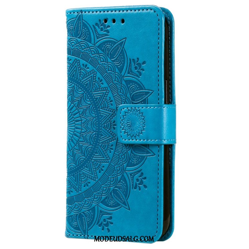 Flip Cover Samsung Galaxy A55 5g Mandala Sol Med Rem