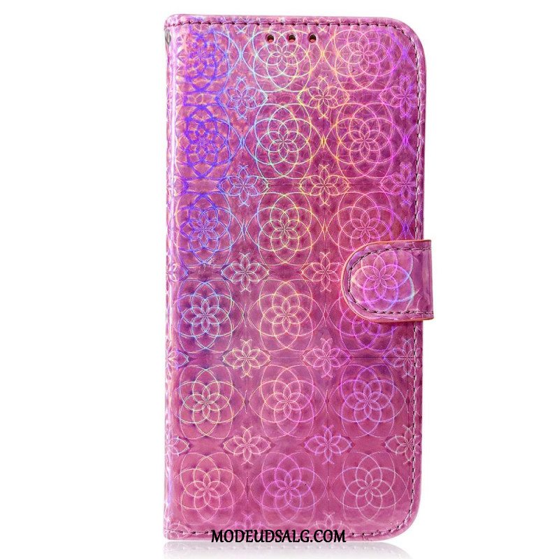 Flip Cover Samsung Galaxy A55 5g Strappy Disco Style