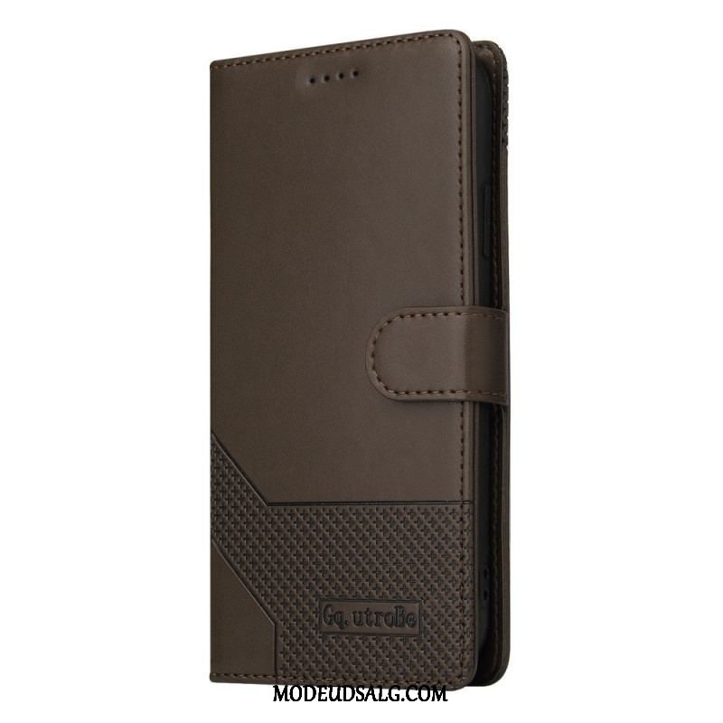 Flip Cover Samsung Galaxy M12 / A12 Gq.utrobe Lædereffekt