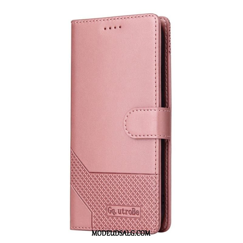 Flip Cover Samsung Galaxy M12 / A12 Gq.utrobe Lædereffekt