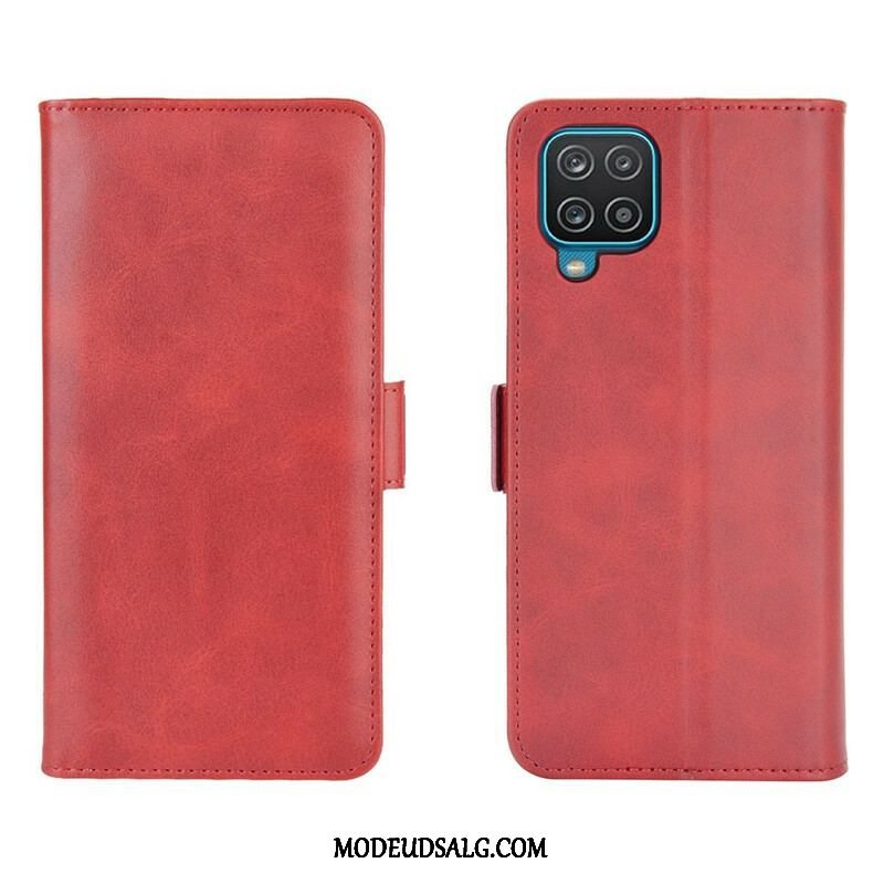 Flip Cover Samsung Galaxy M12 / A12 Læder Cover Dobbelt Klap