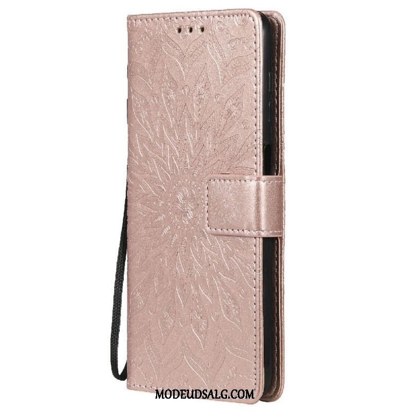 Flip Cover Samsung Galaxy M12 / A12 Solblomst