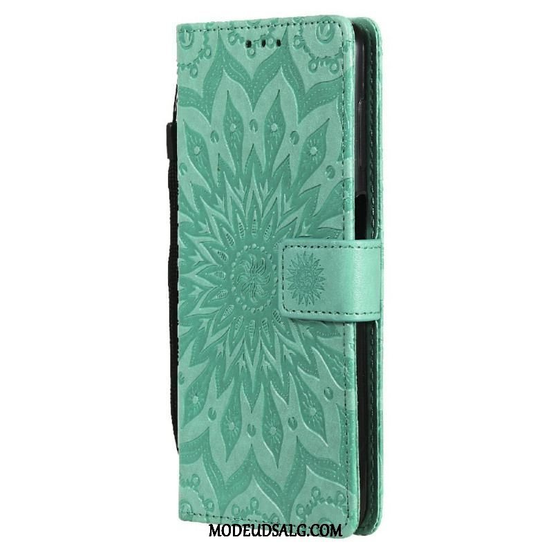 Flip Cover Samsung Galaxy M12 / A12 Solblomst