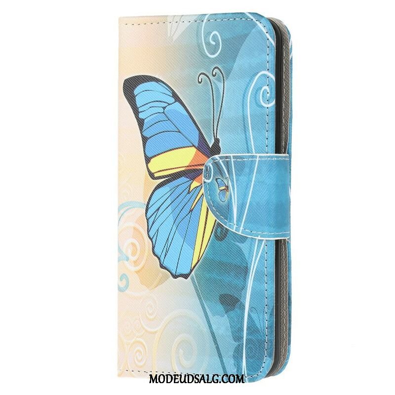 Flip Cover Samsung Galaxy M12 / A12 Sommerfugle