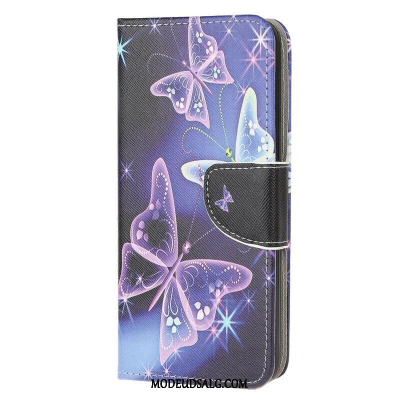 Flip Cover Samsung Galaxy M12 / A12 Sommerfugle