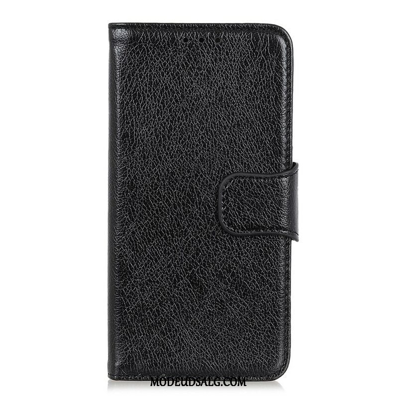 Flip Cover Samsung Galaxy M12 / A12 Split Nappa Læder