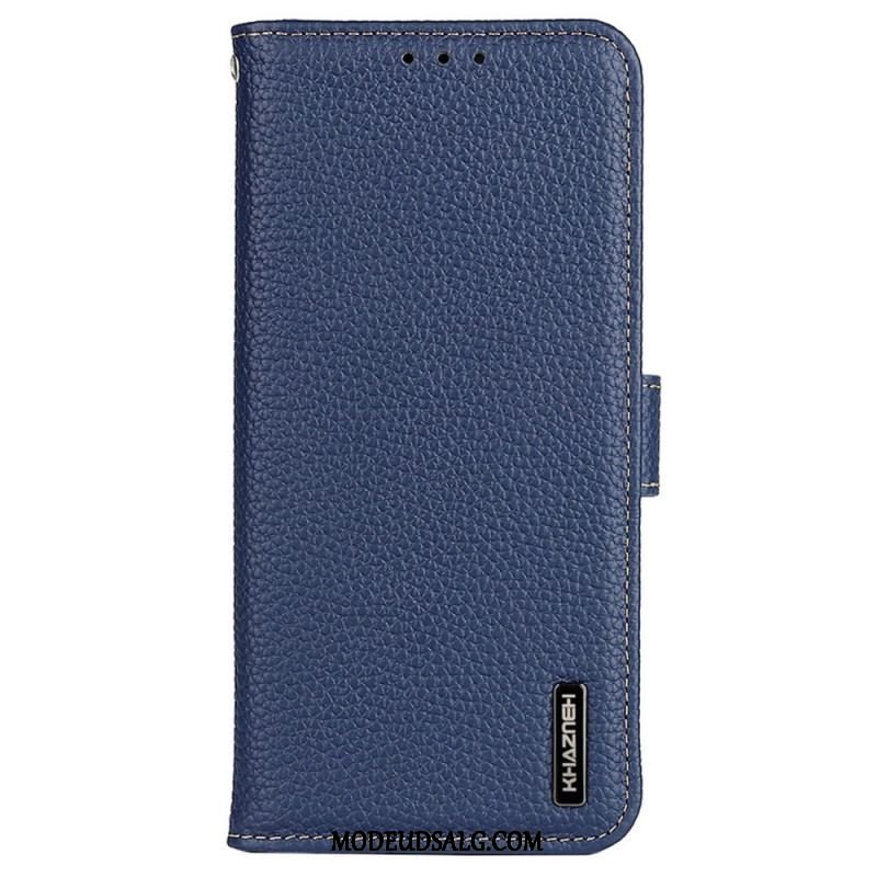 Flip Cover Samsung Galaxy M13 Khazneh Litchi Læder