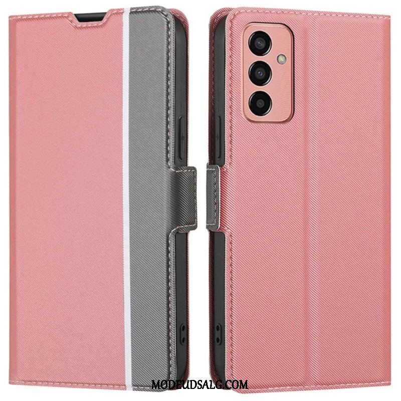 Flip Cover Samsung Galaxy M13 Ultra Fin Bicolor