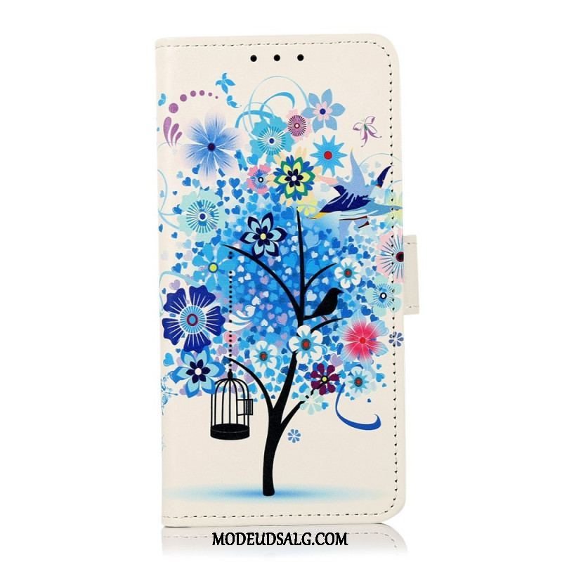 Flip Cover Samsung Galaxy M23 5G Blomstrende Træ