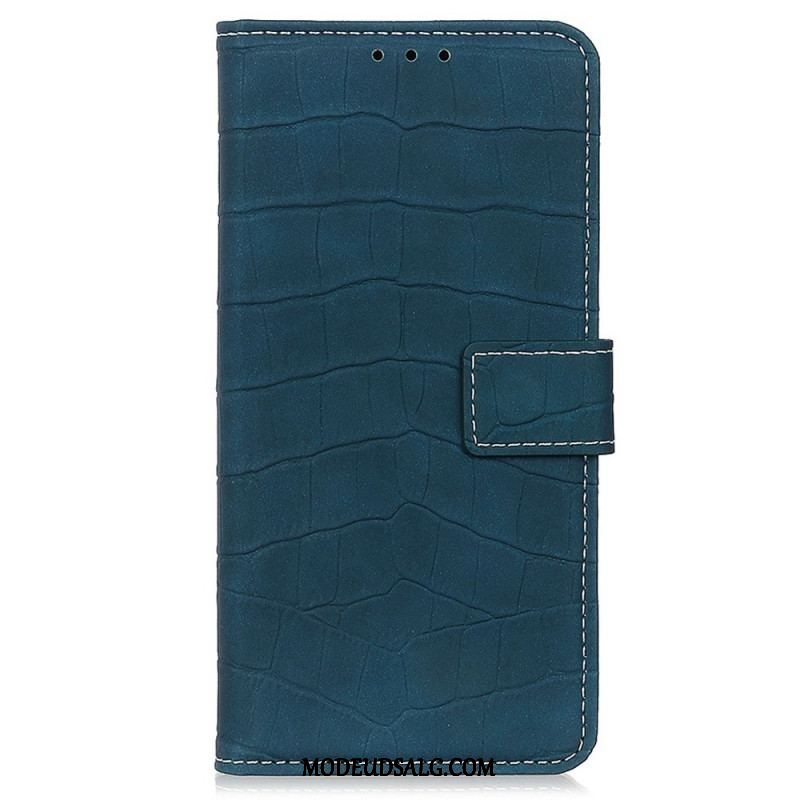 Flip Cover Samsung Galaxy M23 5G Krokodillehudstil