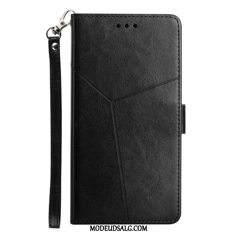 Flip Cover Samsung Galaxy M23 5G Stil Læder Y Design