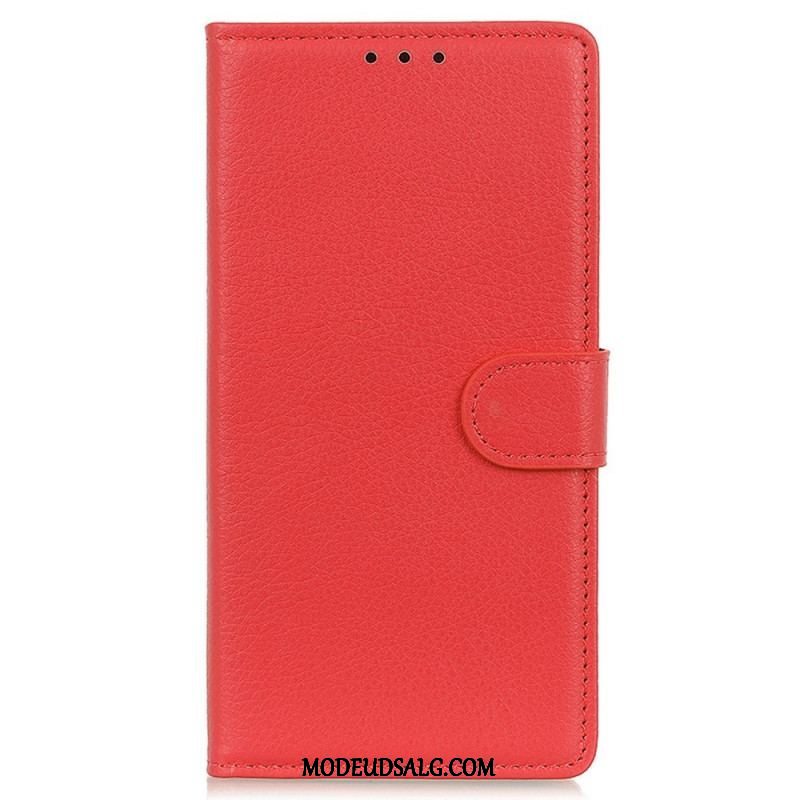 Flip Cover Samsung Galaxy M23 5G Traditionel Læderstil