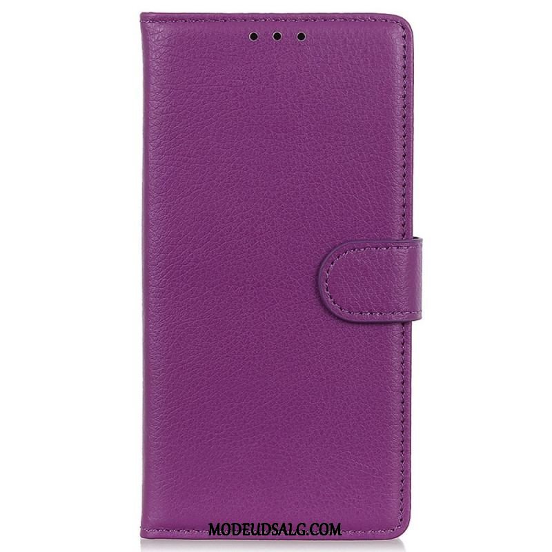 Flip Cover Samsung Galaxy M23 5G Traditionel Læderstil