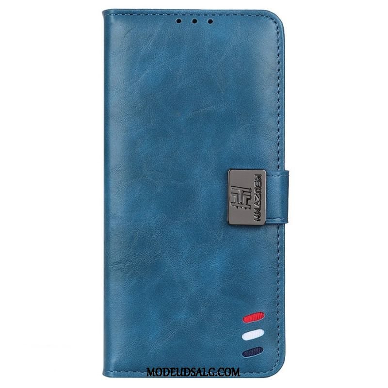 Flip Cover Samsung Galaxy M23 5G Trefarvet