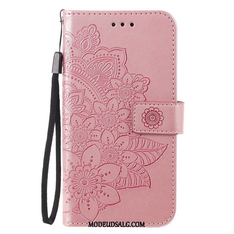 Flip Cover Samsung Galaxy M32 Blomster Mandala