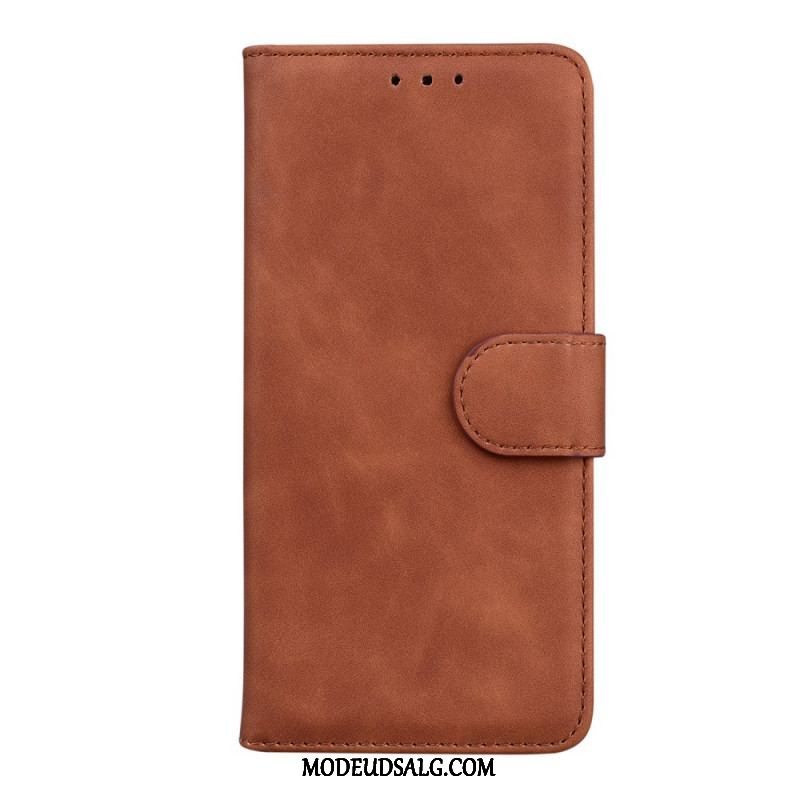 Flip Cover Samsung Galaxy M32 Ensfarvet Design