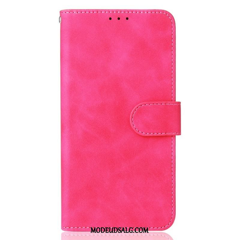 Flip Cover Samsung Galaxy M32 Hudfølelse