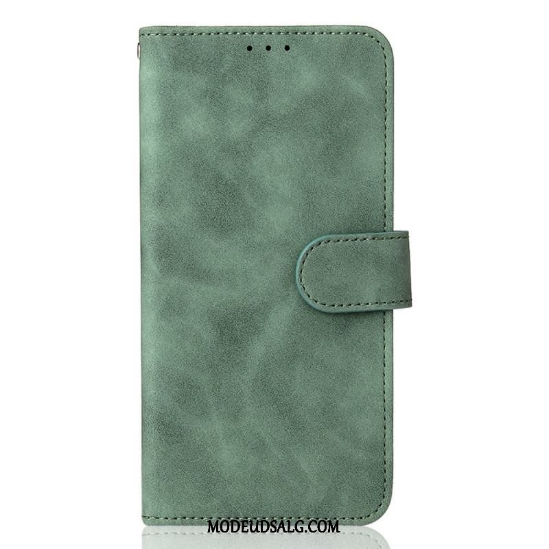 Flip Cover Samsung Galaxy M32 Hudfølelse