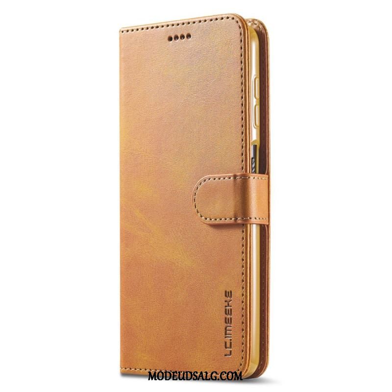 Flip Cover Samsung Galaxy M32 Lc.imeeke Lædereffekt