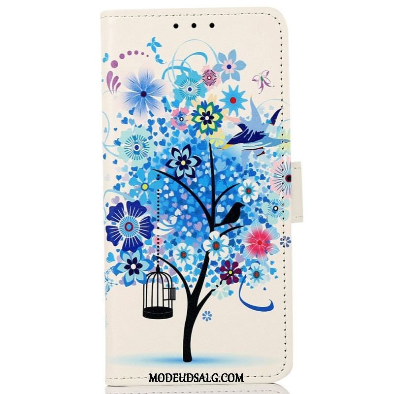 Flip Cover Samsung Galaxy M33 5G Blomstrende Træ