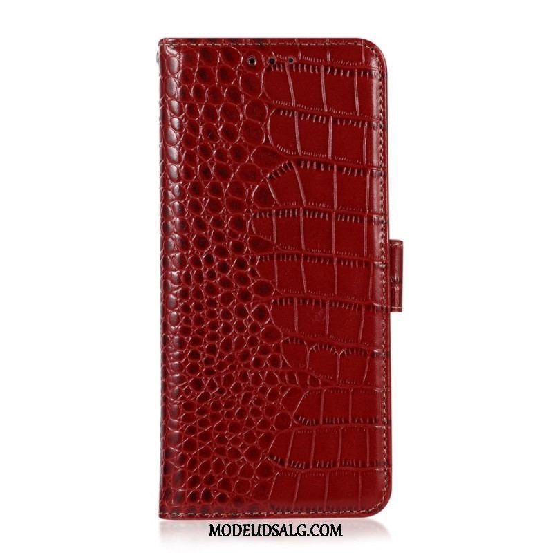 Flip Cover Samsung Galaxy M33 5G Crocodile Style Rfid