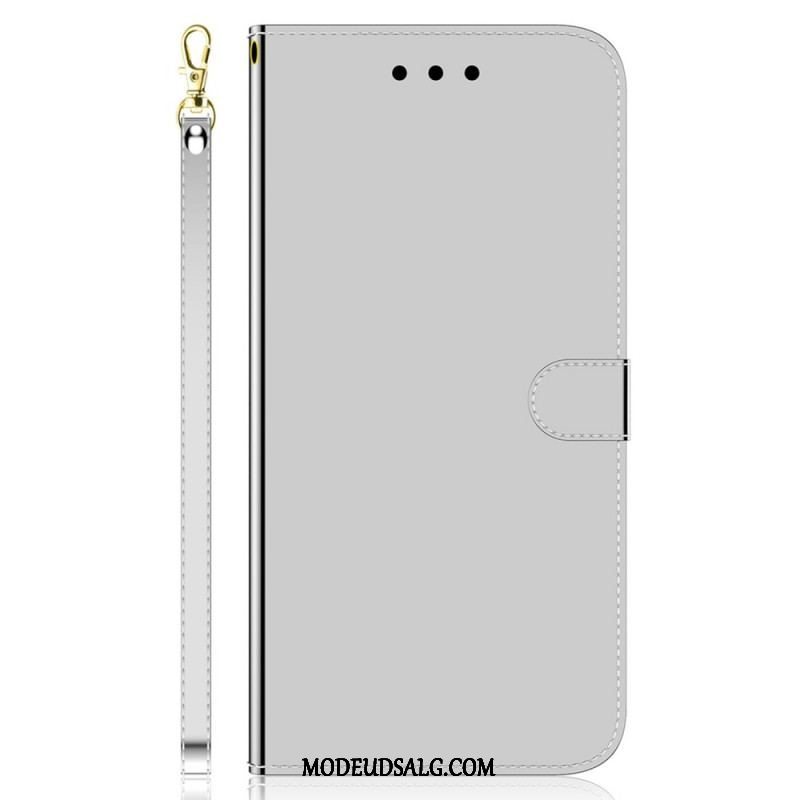 Flip Cover Samsung Galaxy M33 5G Spejl Og Snor