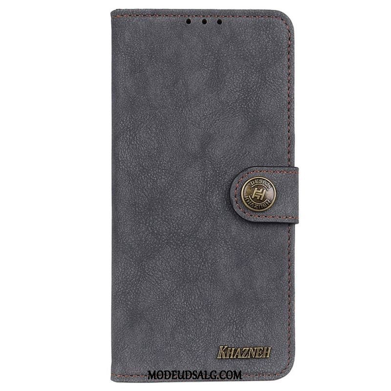 Flip Cover Samsung Galaxy M52 5G Khazneh Retro Split Læder