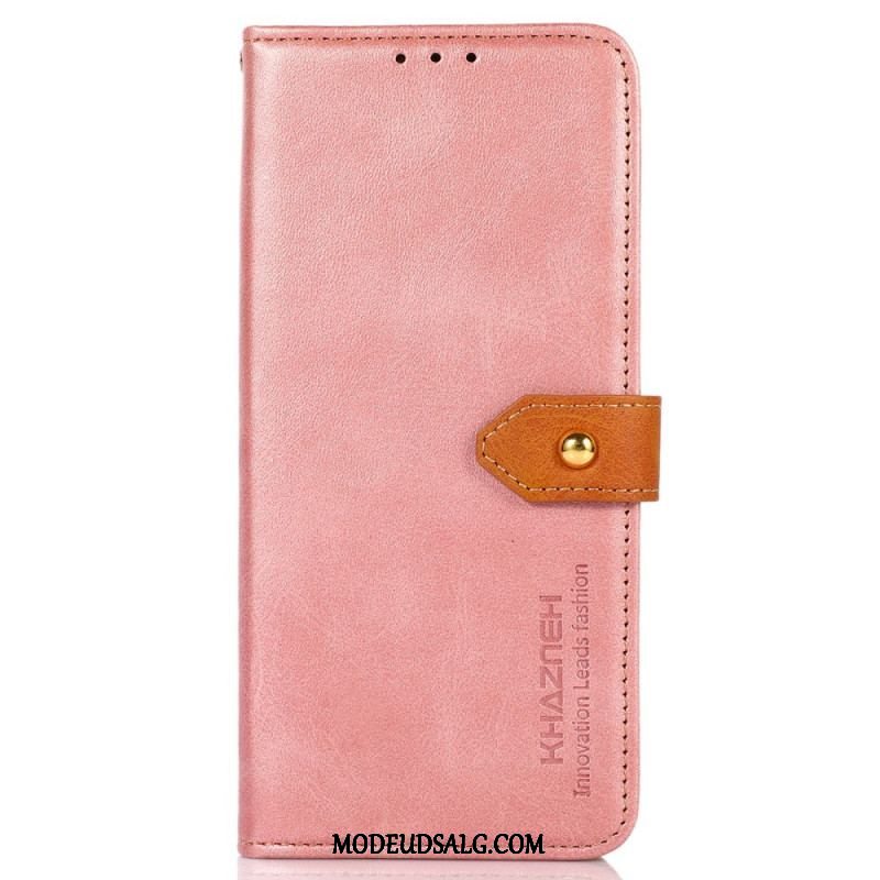 Flip Cover Samsung Galaxy M52 5G Med Khazneh-strop