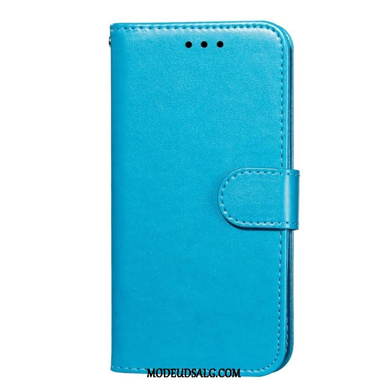 Flip Cover Samsung Galaxy M52 5G Tykt Læder