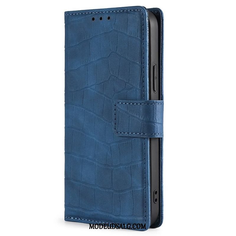 Flip Cover Samsung Galaxy M53 5G Krokodillehudstil