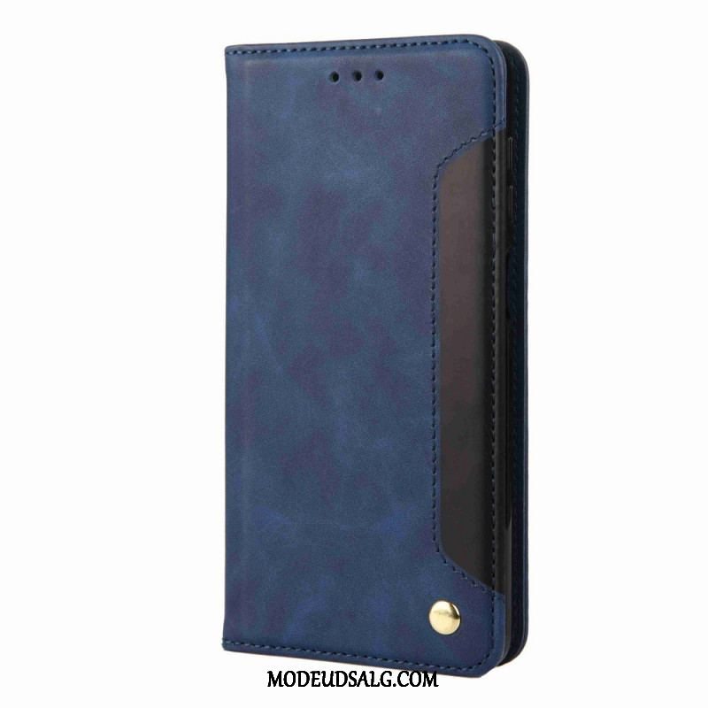 Flip Cover Samsung Galaxy M53 5G Tofarvet Elegance