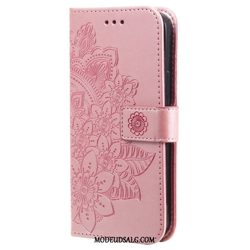 Flip Cover Samsung Galaxy M55 5g Mandala Print Med Rem