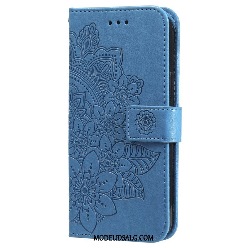 Flip Cover Samsung Galaxy M55 5g Mandala Print Med Rem