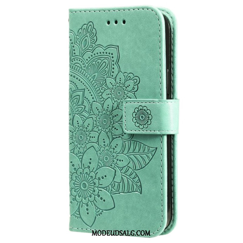 Flip Cover Samsung Galaxy M55 5g Mandala Print Med Rem